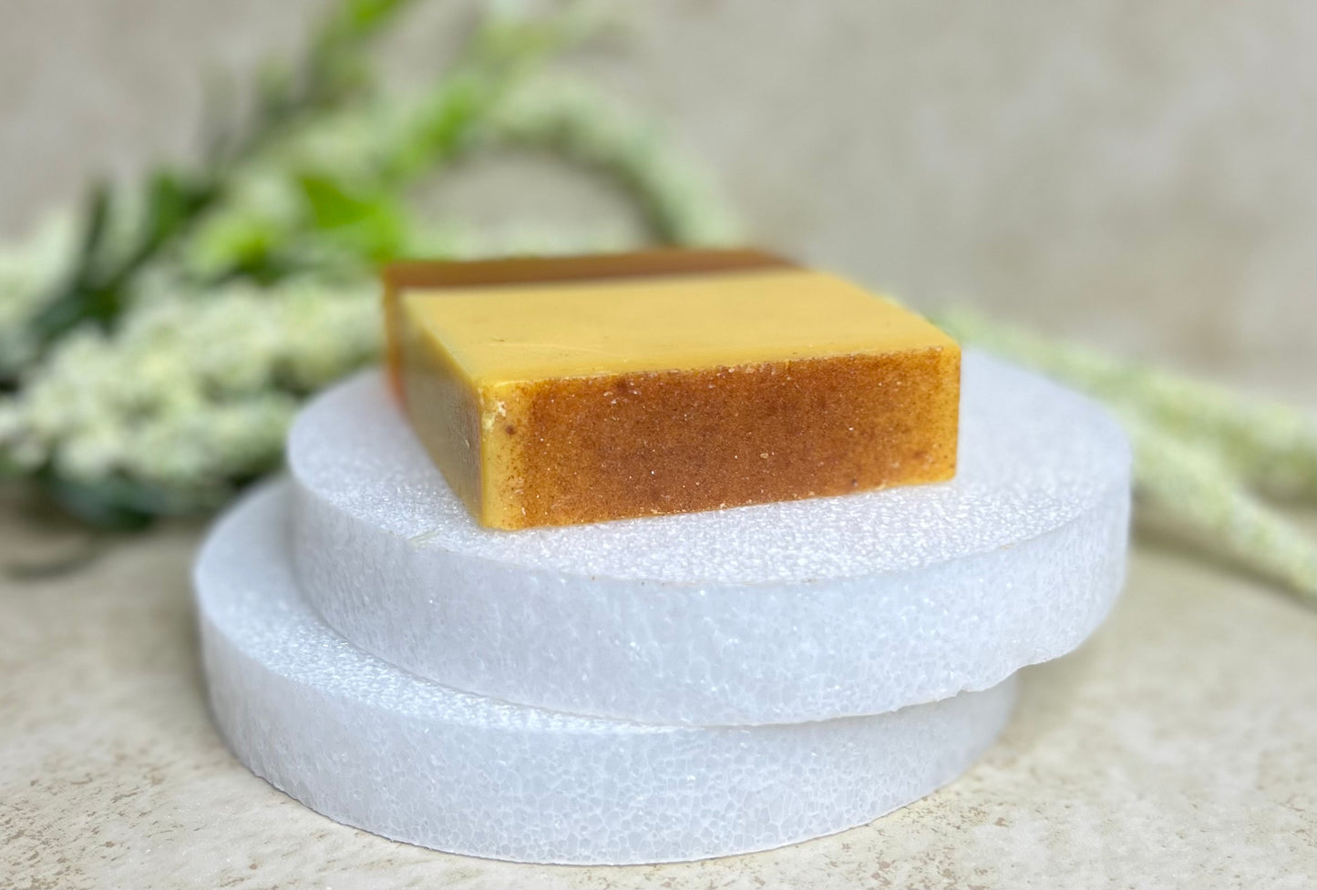 ACNE FADING TURMERIC GLOW BAR ANTISEPTIC GLYCERIN SPECIALTY SOAP