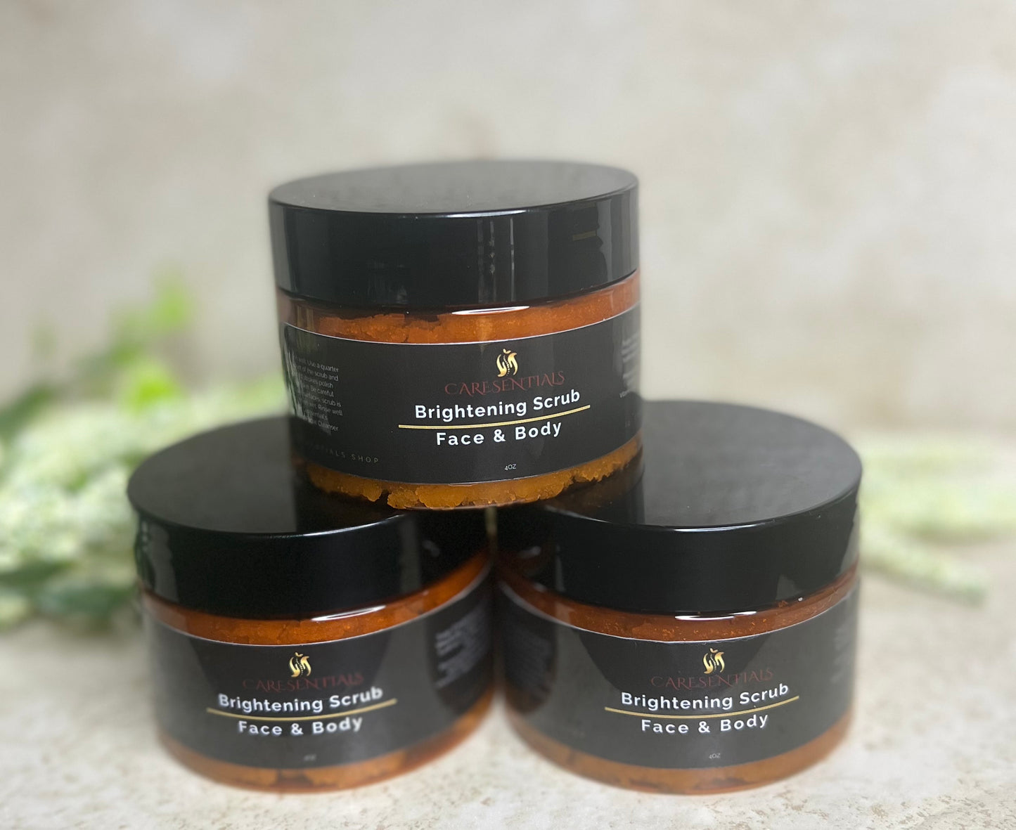 ORGANIC GLOWING TURMERIC 2N1 FACE AND BODY SKIN BRIGHTENING SCRUB TREATMENT